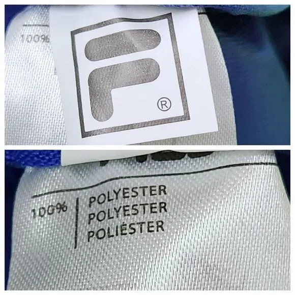 💜NWOT Fila Bright Blue & Neon Yellow Drawstring Bag - Picture 8 of 8